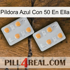 Píldora Azul Con 50 En Ella 25